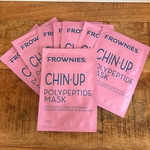 Frownies Chin Up Polypeptide Mask Set of 8 NEW